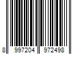 Barcode Image for UPC code 8997204972498