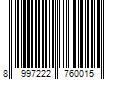 Barcode Image for UPC code 8997222760015