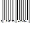 Barcode Image for UPC code 8997225400024