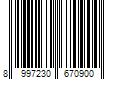 Barcode Image for UPC code 8997230670900