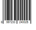 Barcode Image for UPC code 8997233240025