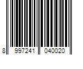 Barcode Image for UPC code 8997241040020