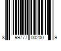 Barcode Image for UPC code 899777002009