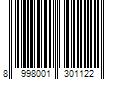 Barcode Image for UPC code 8998001301122