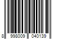 Barcode Image for UPC code 8998009040139