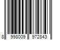 Barcode Image for UPC code 8998009972843