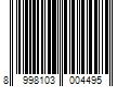 Barcode Image for UPC code 8998103004495