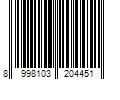 Barcode Image for UPC code 8998103204451