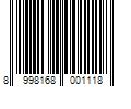 Barcode Image for UPC code 8998168001118