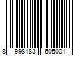 Barcode Image for UPC code 8998183605001