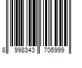 Barcode Image for UPC code 8998343706999