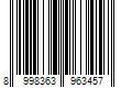 Barcode Image for UPC code 8998363963457