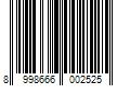 Barcode Image for UPC code 8998666002525