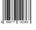 Barcode Image for UPC code 8998777142363