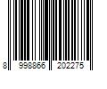 Barcode Image for UPC code 8998866202275