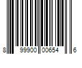 Barcode Image for UPC code 899900006546