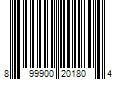 Barcode Image for UPC code 899900201804