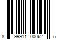 Barcode Image for UPC code 899911000625