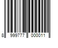 Barcode Image for UPC code 8999777000011