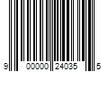 Barcode Image for UPC code 900000240355