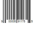 Barcode Image for UPC code 900005911755