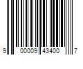 Barcode Image for UPC code 900009434007