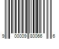 Barcode Image for UPC code 900009800666