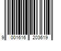 Barcode Image for UPC code 9001616203619