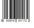 Barcode Image for UPC code 9003616001172