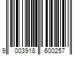 Barcode Image for UPC code 9003918600257