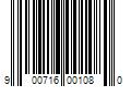 Barcode Image for UPC code 900716001080