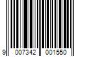 Barcode Image for UPC code 9007342001550