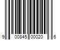 Barcode Image for UPC code 900845000206