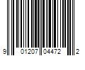 Barcode Image for UPC code 901207044722