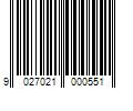 Barcode Image for UPC code 9027021000551