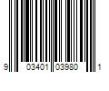 Barcode Image for UPC code 903401039801