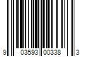 Barcode Image for UPC code 903593003383