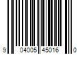 Barcode Image for UPC code 904005450160