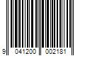 Barcode Image for UPC code 9041200002181