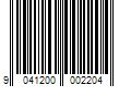 Barcode Image for UPC code 9041200002204