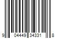 Barcode Image for UPC code 904449343318