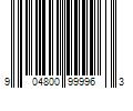 Barcode Image for UPC code 904800999963