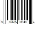 Barcode Image for UPC code 905605003404