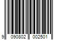 Barcode Image for UPC code 9090802002501