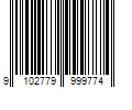 Barcode Image for UPC code 9102779999774