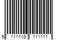 Barcode Image for UPC code 9111118111111