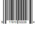 Barcode Image for UPC code 911810022284