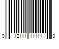 Barcode Image for UPC code 912111111110