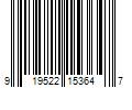 Barcode Image for UPC code 919522153647