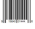 Barcode Image for UPC code 919840014446